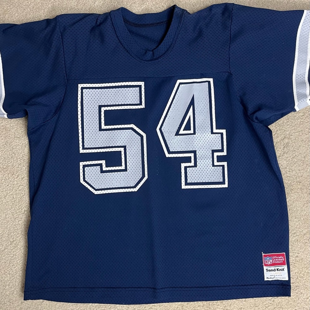 VTG MacGregor Sand Knit Dallas Cowboys Randy White #54 NFL Football Jersey XL
